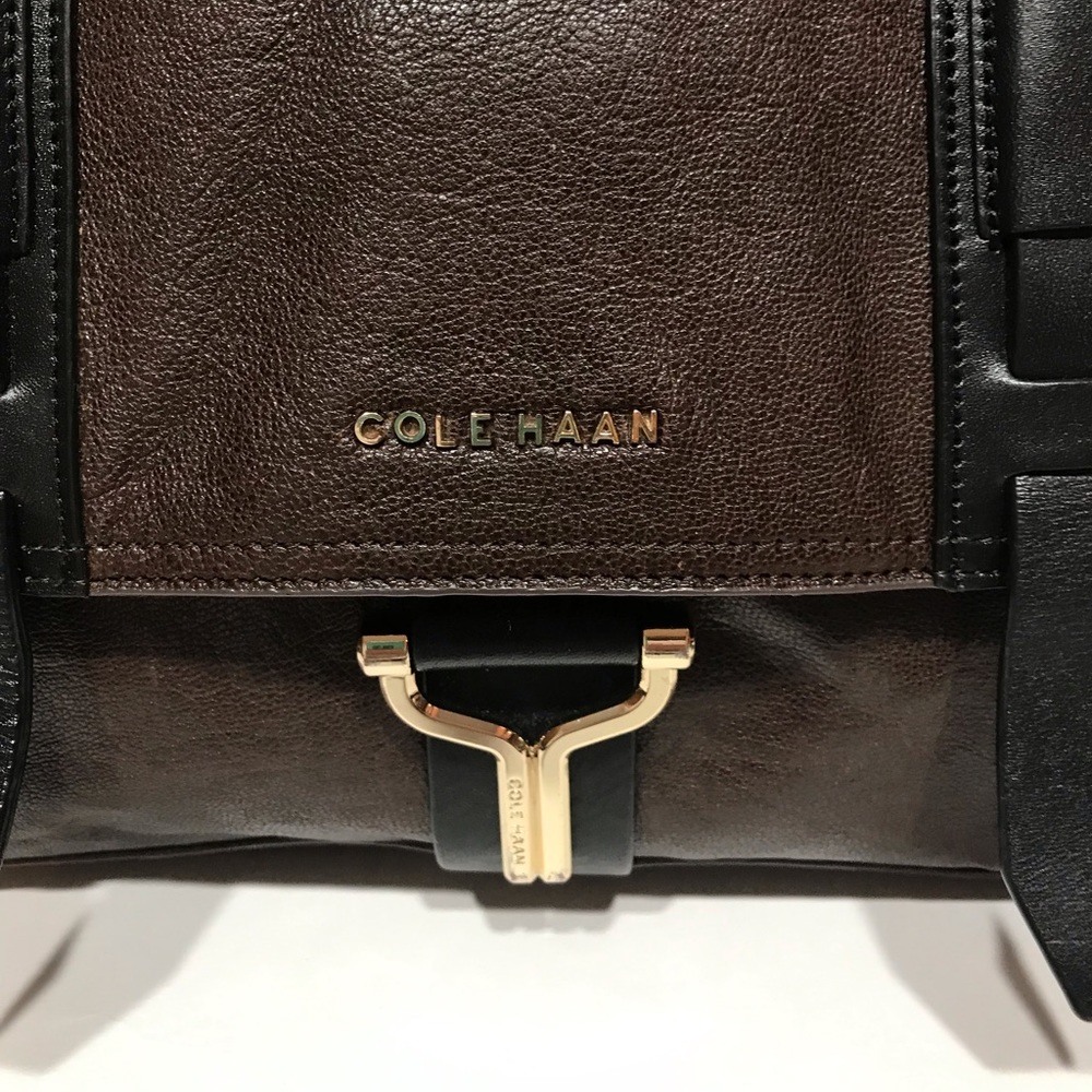 Cole Haan Vintage Leather Messenger Style Crossbody